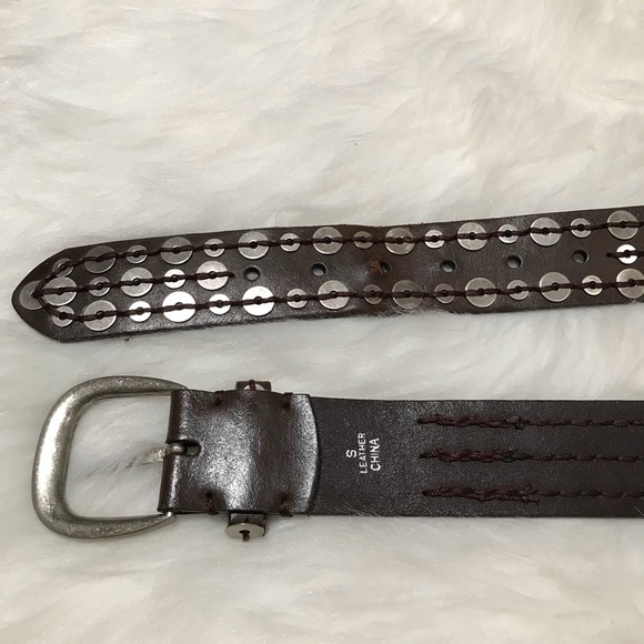 Express Leather Belt Size S - Picture 3 of 6